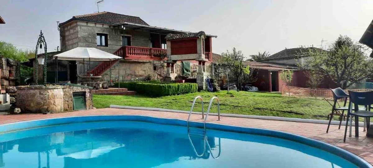 Alojamiento Entero Con Piscina Y Jardin. Ourense Exterior foto