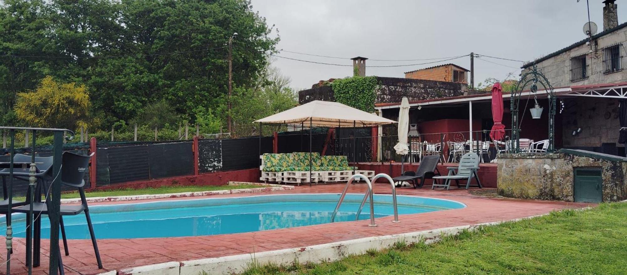 Alojamiento Entero Con Piscina Y Jardin. Ourense Exterior foto